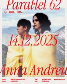 Anna Andreu at Paral·lel 62 concert poster