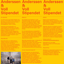 Anderssen &amp; Voll-stipendet