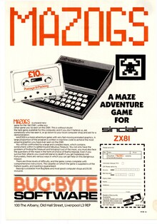 Bug-Byte Software logo (1981–1984)