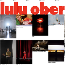 Lulu Obermayer portfolio website