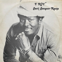 I Roy – <cite>Can’t Conquer Rasta</cite> album art