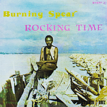 Burning Spear – <cite>Rocking Time</cite> album art