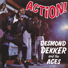 Desmond Dekker and the Aces – <cite>Action!</cite> album art