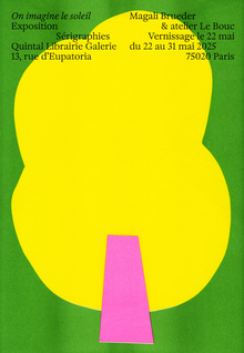 <cite>On imagine le soleil</cite> exhibition poster