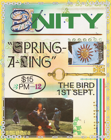 Unity #3 at The Bird poster
