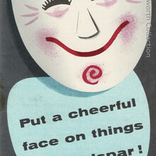<cite>Put a cheerful face on things with Valspar!</cite> booklet