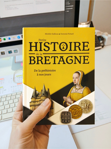 <cite>Petite histoire de la Bretagne </cite>by Michèle Guilloux and Gwenola Pichard