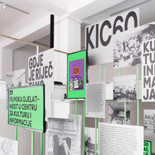 <cite>KIC 60 / From Information to Culture: 60 Years of KIC</cite> exhibition