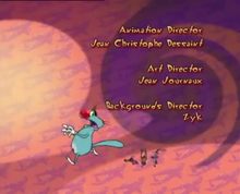 <cite>Oggy and the Cockroaches</cite> credits