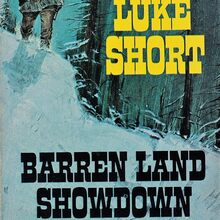 <cite>Barren Land Showdown</cite> by Luke Short, Fawcett Gold Medal edition
