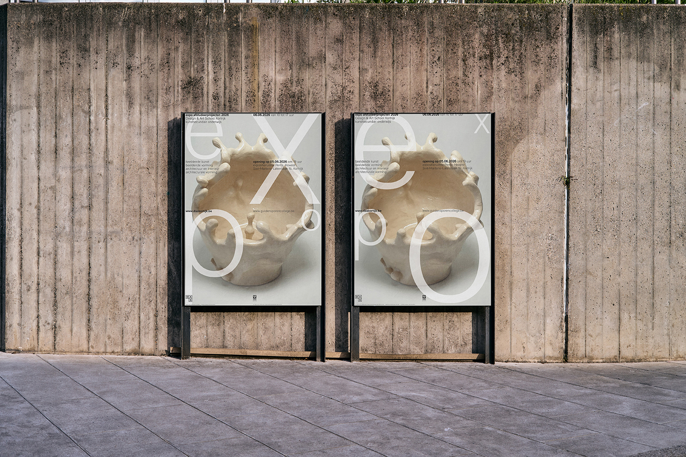 expo afstudeerprojecten 2026 at DAS exhibition posters