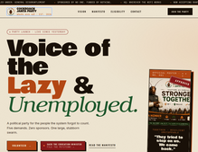 Cockroch Janta Party website