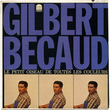 Gilbert Bécaud – <cite>Le petit oiseau de toutes les couleurs</cite> album art