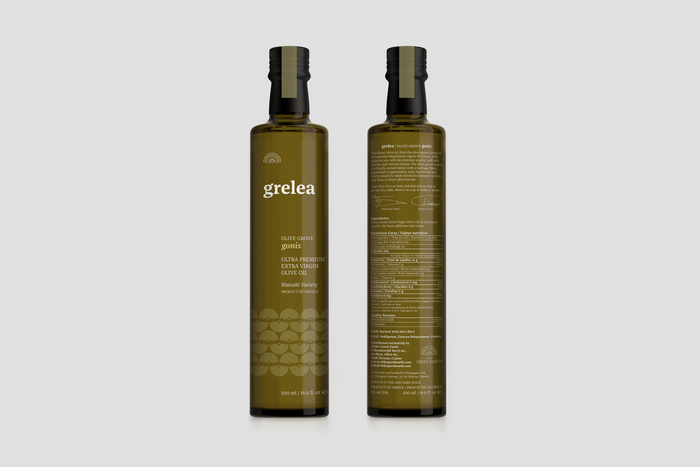 Of the Greek Earth identity and Grelea Olive Oil packaging 2