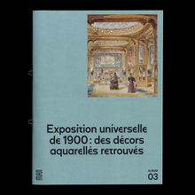<cite>Exposition universelle de 1900: des décors aquarellés retrouvés</cite> booklet, <span><span>Musée des Arts Décoratifs</span></span>