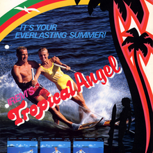 <cite>Tropical Angel</cite> arcade flyer