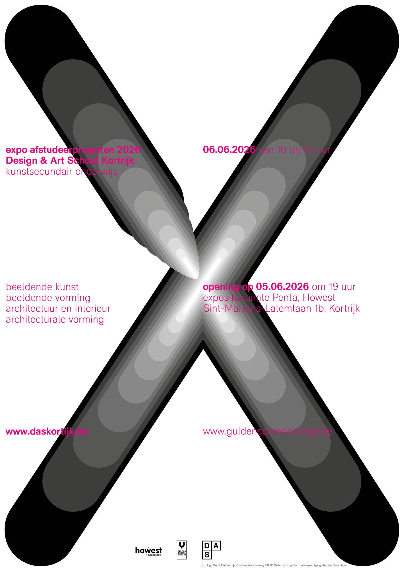 expo afstudeerprojecten 2026 at DAS exhibition posters