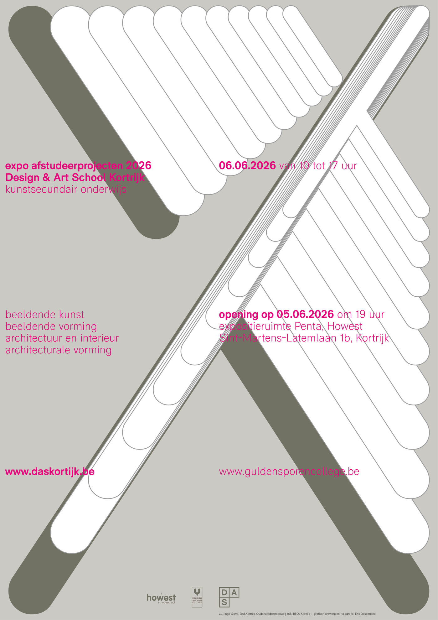 expo afstudeerprojecten 2026 at DAS exhibition posters