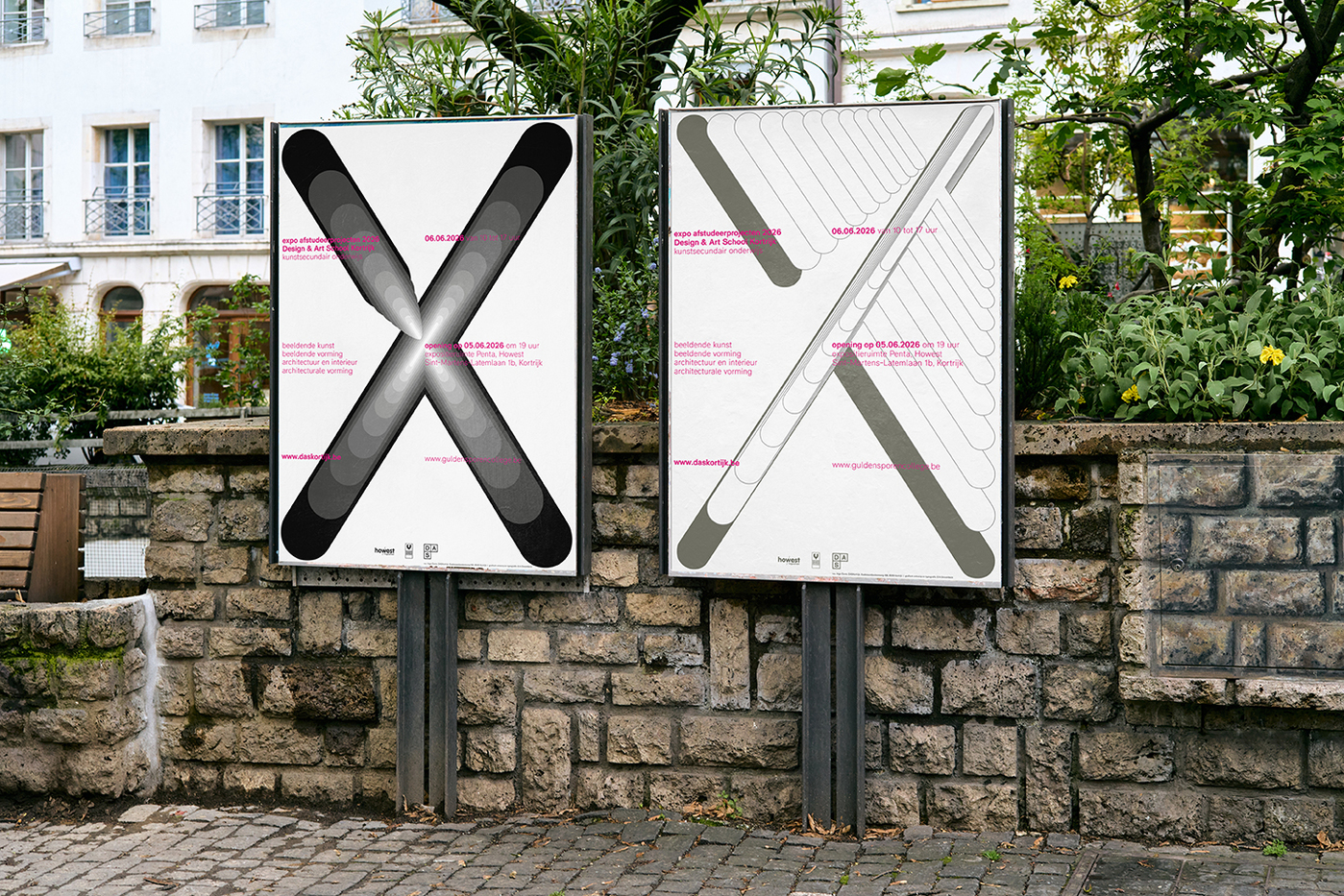expo afstudeerprojecten 2026 at DAS exhibition posters
