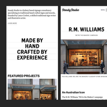 Steady Studio website
