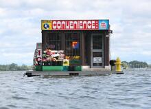 <cite>Global Convenience</cite> art installation