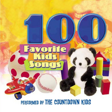 The Countdown Kids – <cite>100 Favorite Kids Songs</cite> album art
