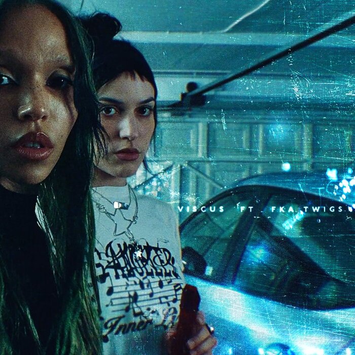 Cover art for &ldquo;Viscus&rdquo; (feat. FKA twigs), a single featured in the deluxe version of the album