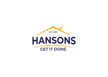 HANSONS logo and website
