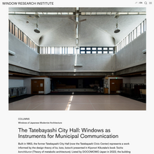 Window Research Institute website