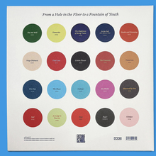 Future Islands – <cite>From a Hole in the Floor to a Fountain of Youth</cite> album art and T-shirt