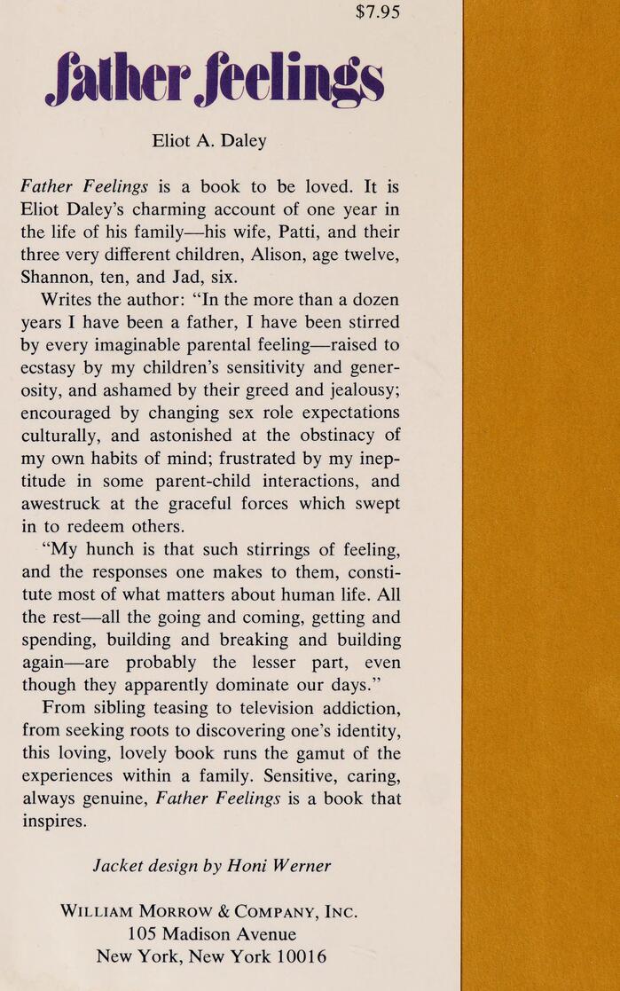 Father Feelings by Eliot A. Daley 2