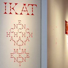 <cite>Ikat Enchantment: Contemporary Tie-Dyed Textiles from India</cite> at <span>Textile Arts Center</span>