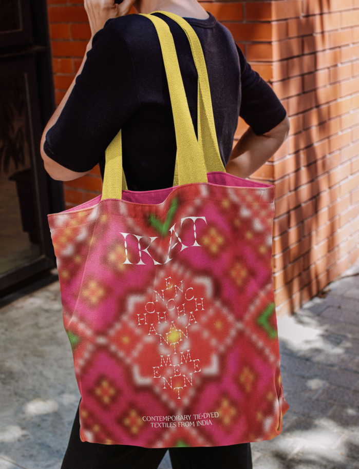 Ikat Enchantment: Contemporary Tie-Dyed Textiles from India at Textile Arts Center 7