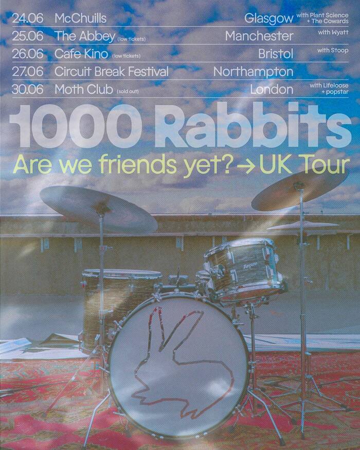 1000 Rabbits – Are we friends yet? album art and campaign 5