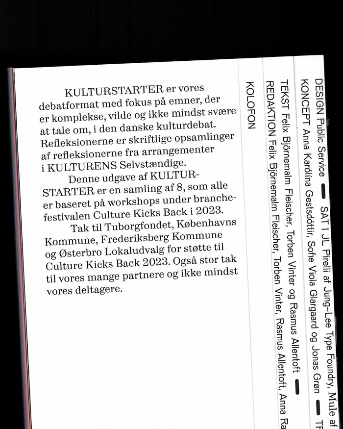 Kulturens Selvstændige 12