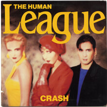 The Human League – <cite>Crash</cite> album art