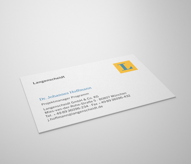 Langenscheidt identity redesign 1