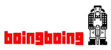 <cite>Boing Boing</cite> “Jackhammer Jill” logo (1999–2009)