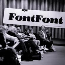 FontFont banner at TYPO Berlin