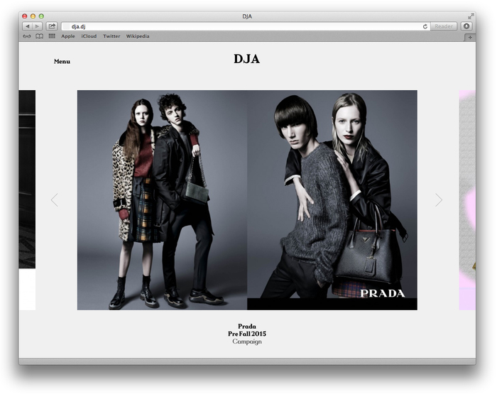 DJA website 1