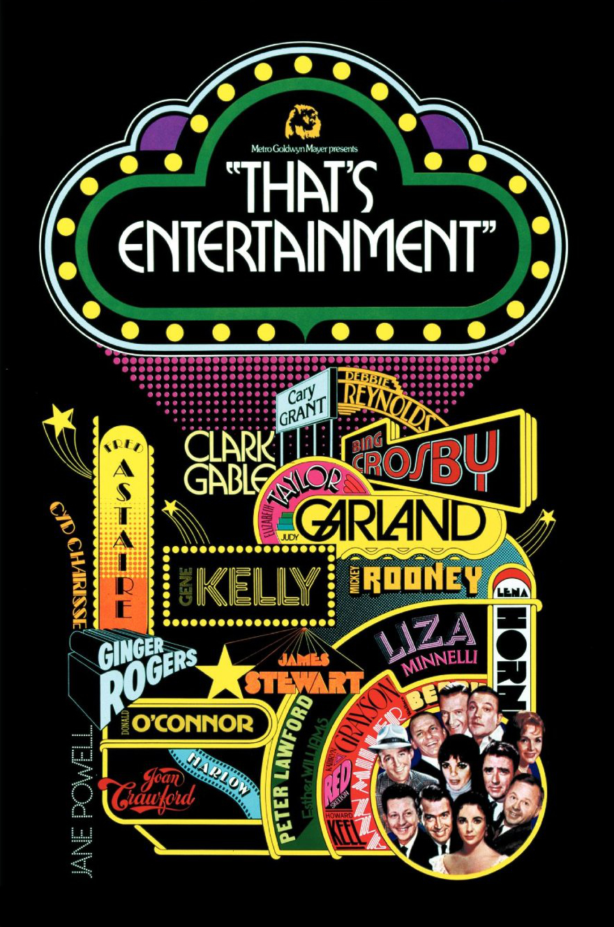 That’s Entertainment film poster - Fonts In Use