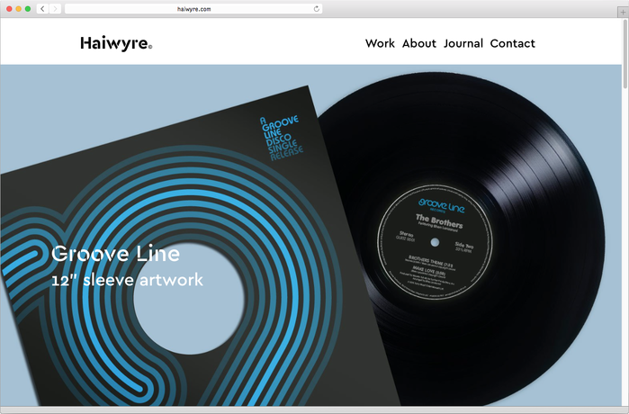 Haiwyre studio website 1