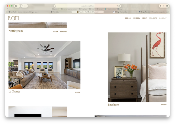 Noel Design &amp; Remodel website 5