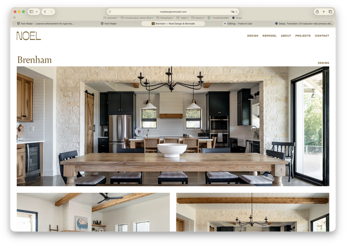 Noel Design &amp; Remodel website 6