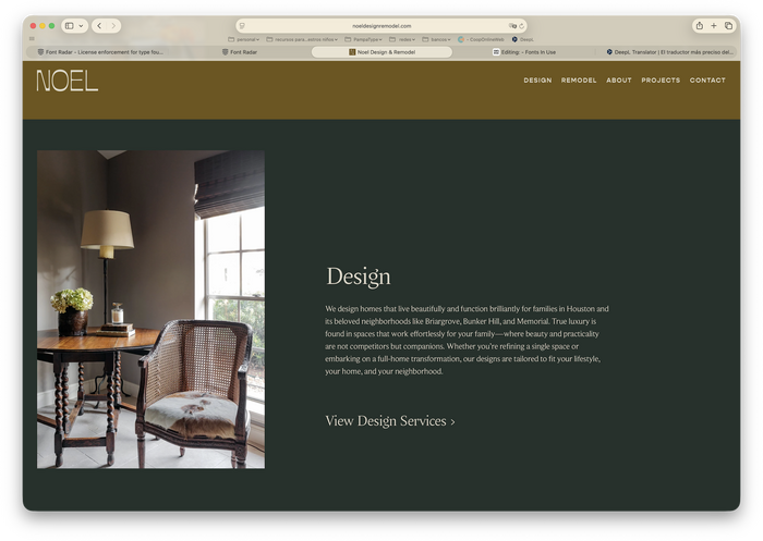 Noel Design &amp; Remodel website 10