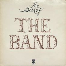 The Band – <cite>The Best of The Band</cite> album art