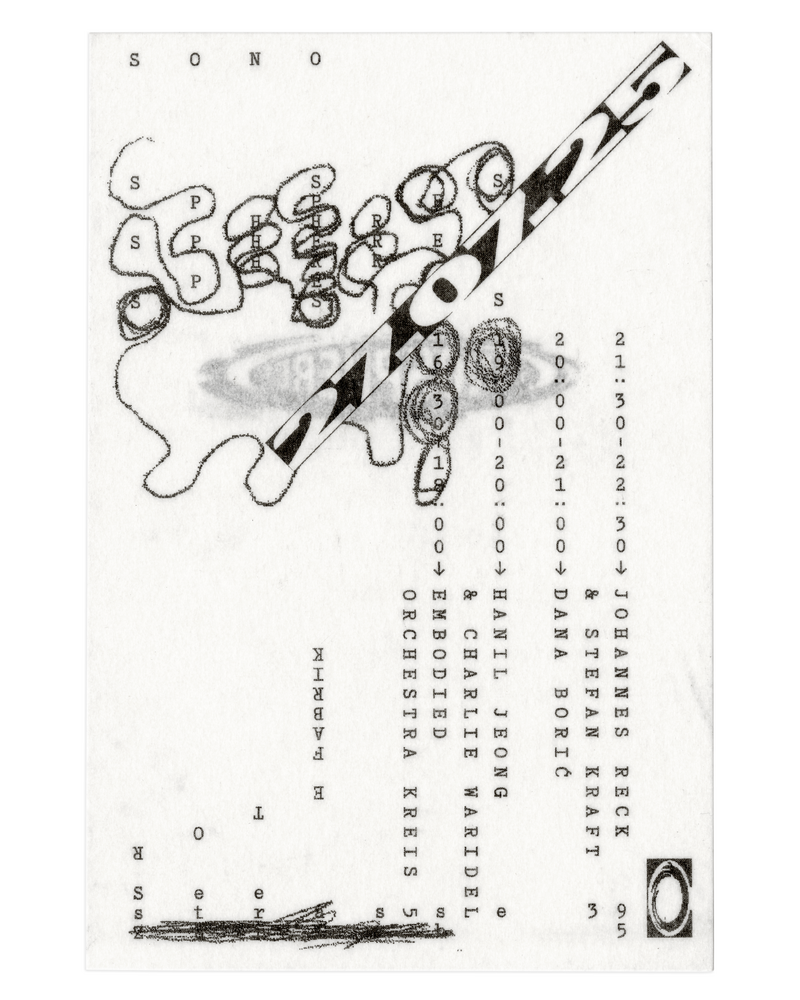 Sonospheres flyer