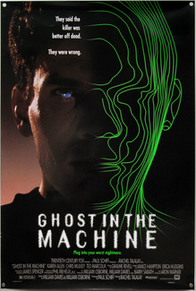 <cite>Ghost in the Machine </cite>(1993) movie poster