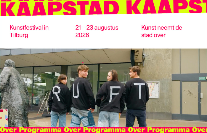 Kaapstad Festival website 1