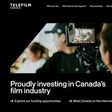 Telefilm Canada website